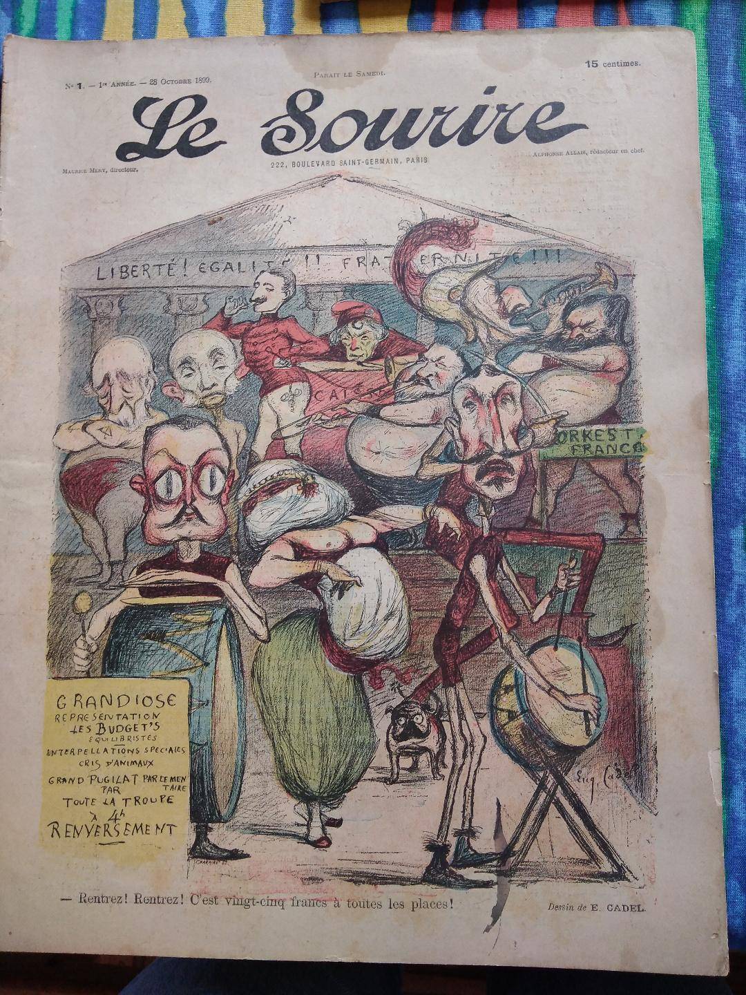 Vends série vintage de 52 ex. Du magazine "Le Sourire"