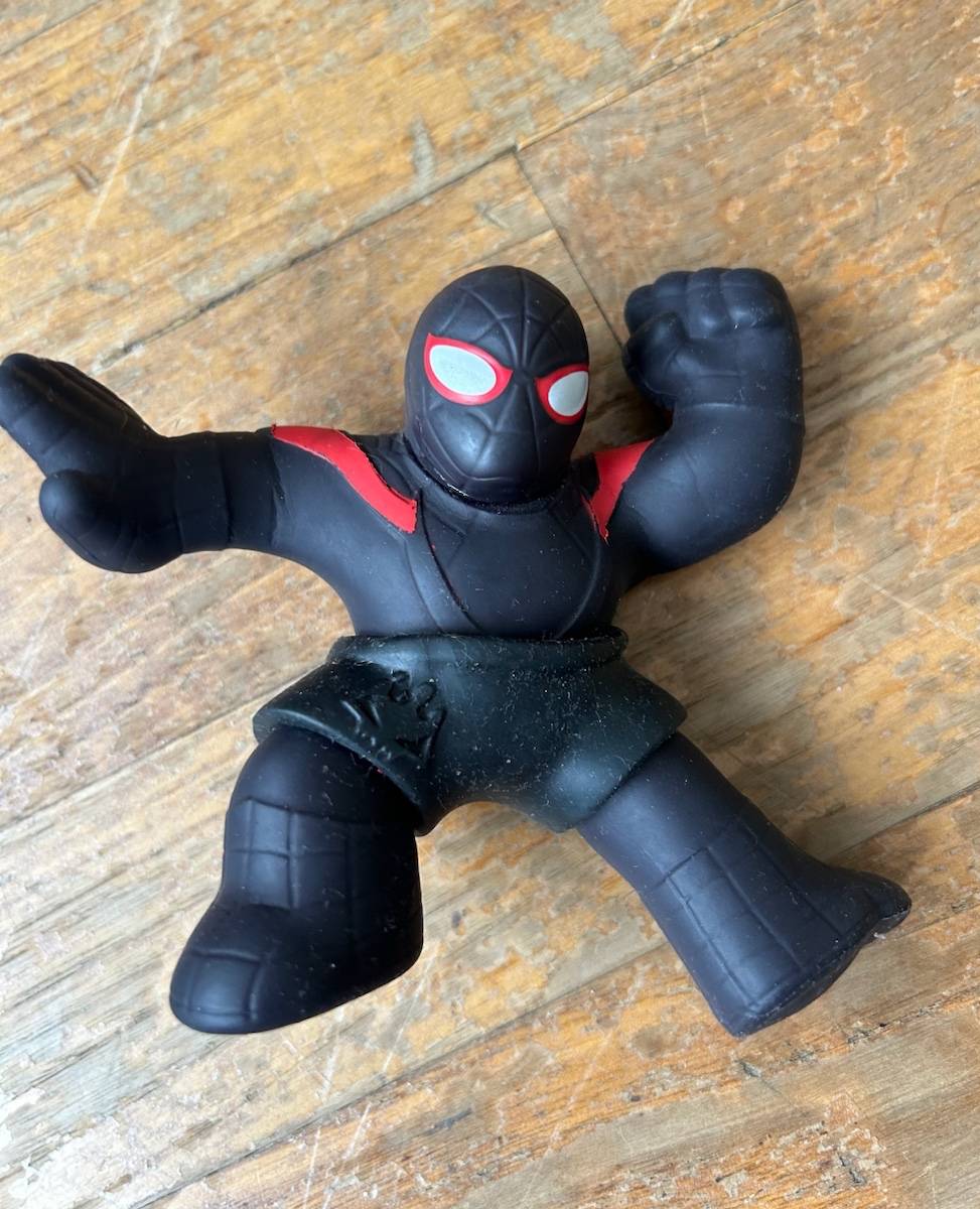 Goo Jit Zu Spiderman noir