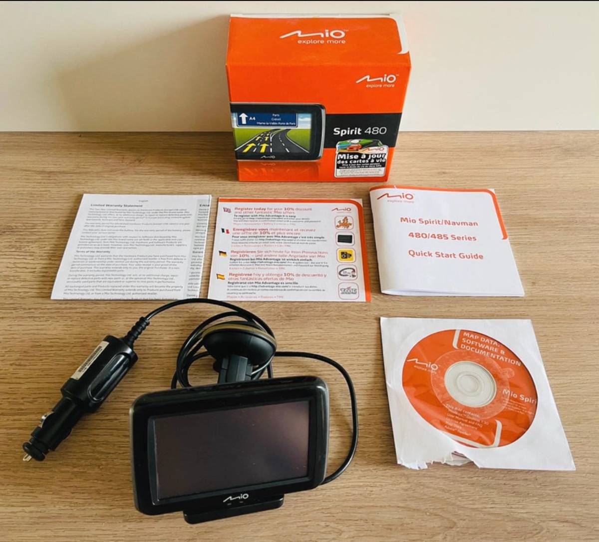 GPS MIO Spirit 480