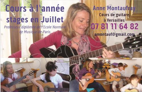 Propose cours particulier de guitare à l’année 2025-2026