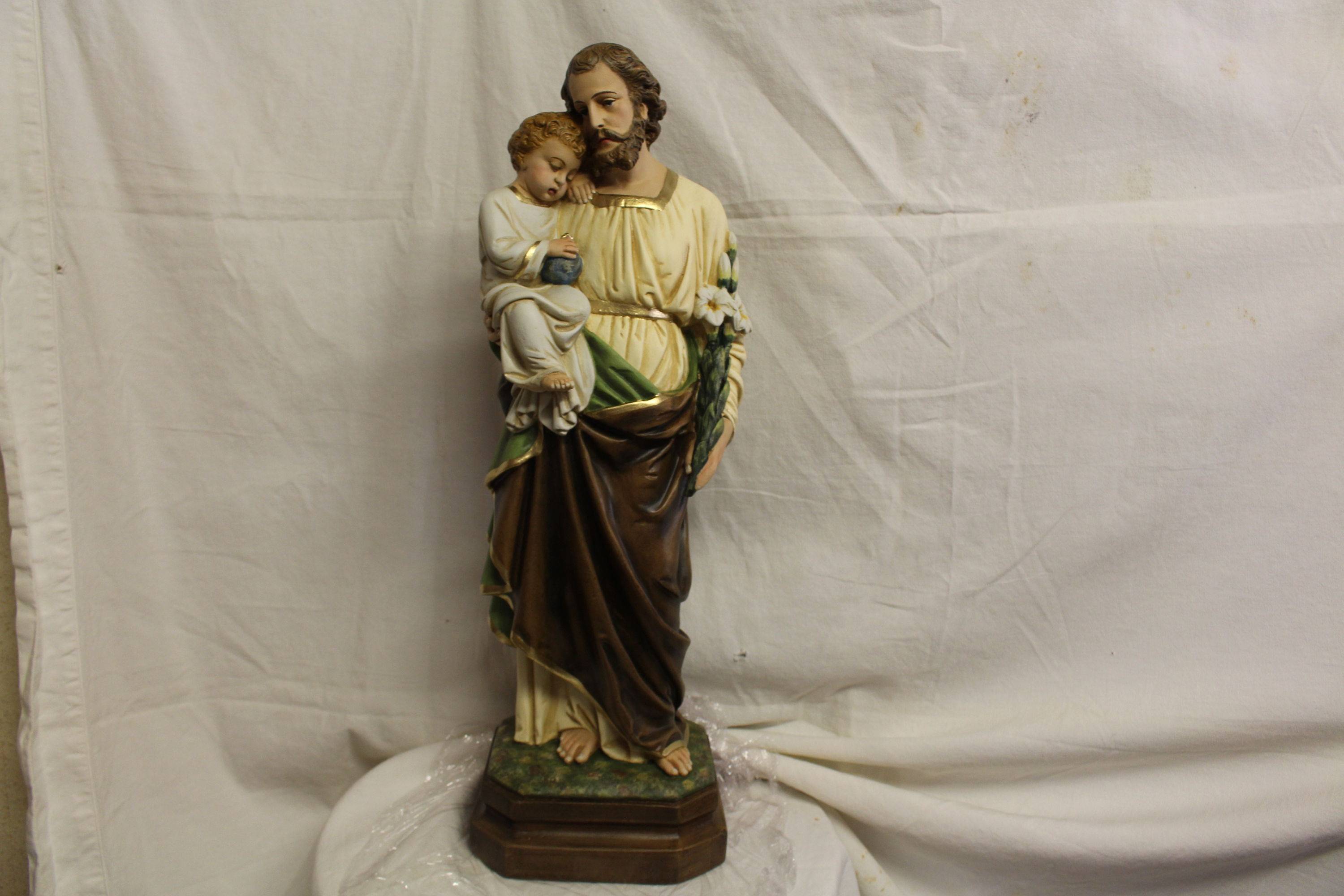 Vends statue Saint Joseph