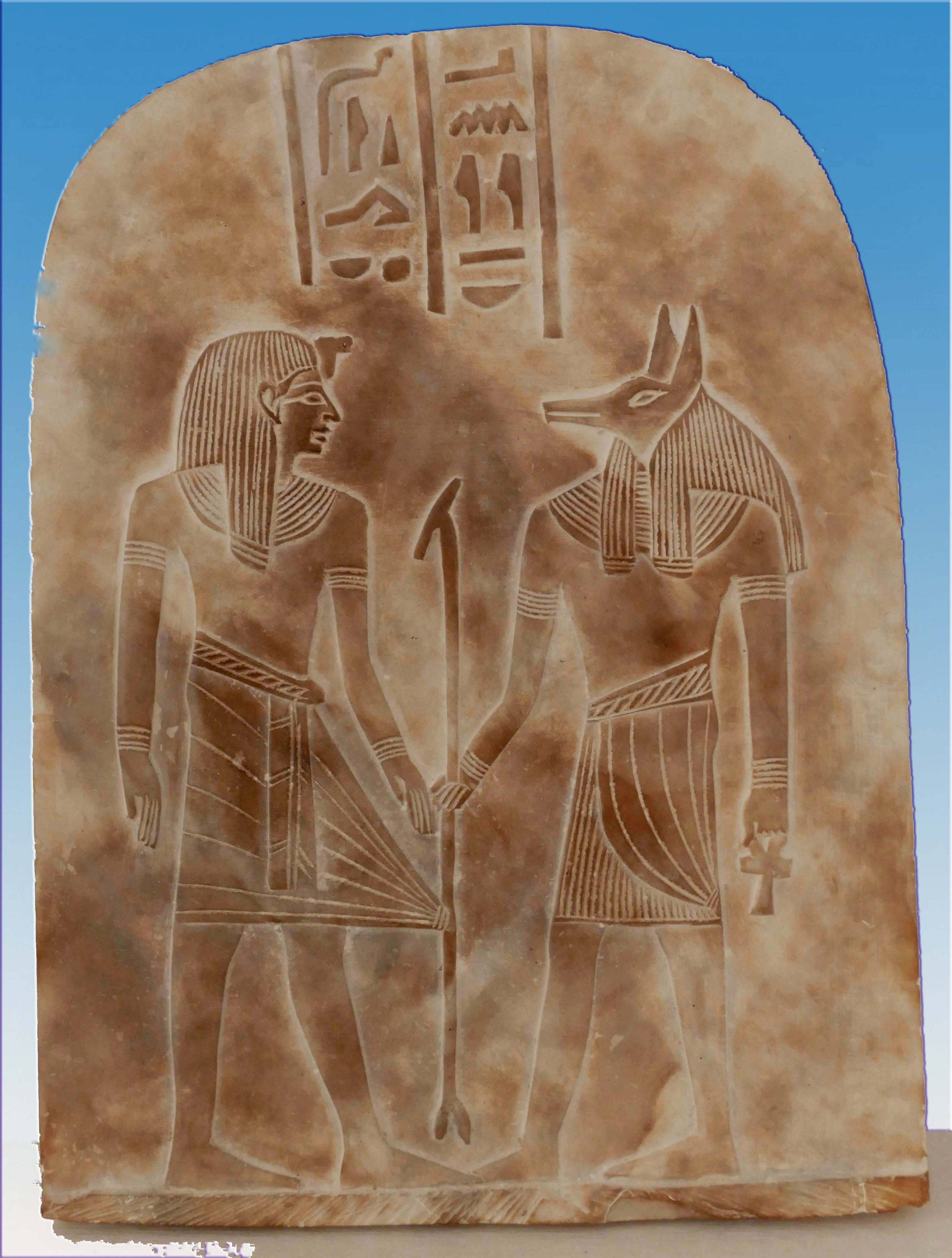 Vends bas-relief (2) - reproduction provenant de tombeaux de la Vallée des Rois (Egypte)
