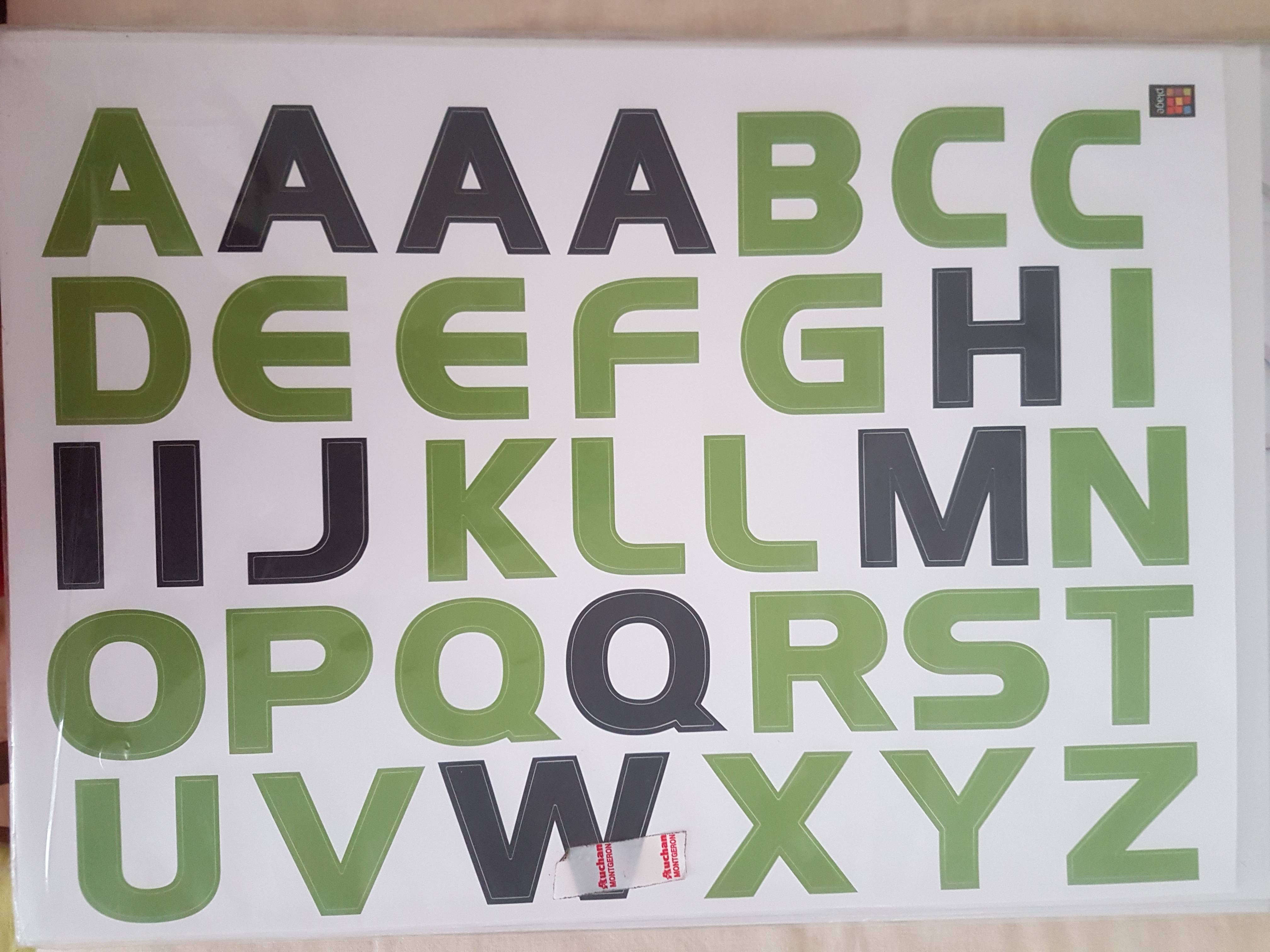 Stickers ABCdaire
