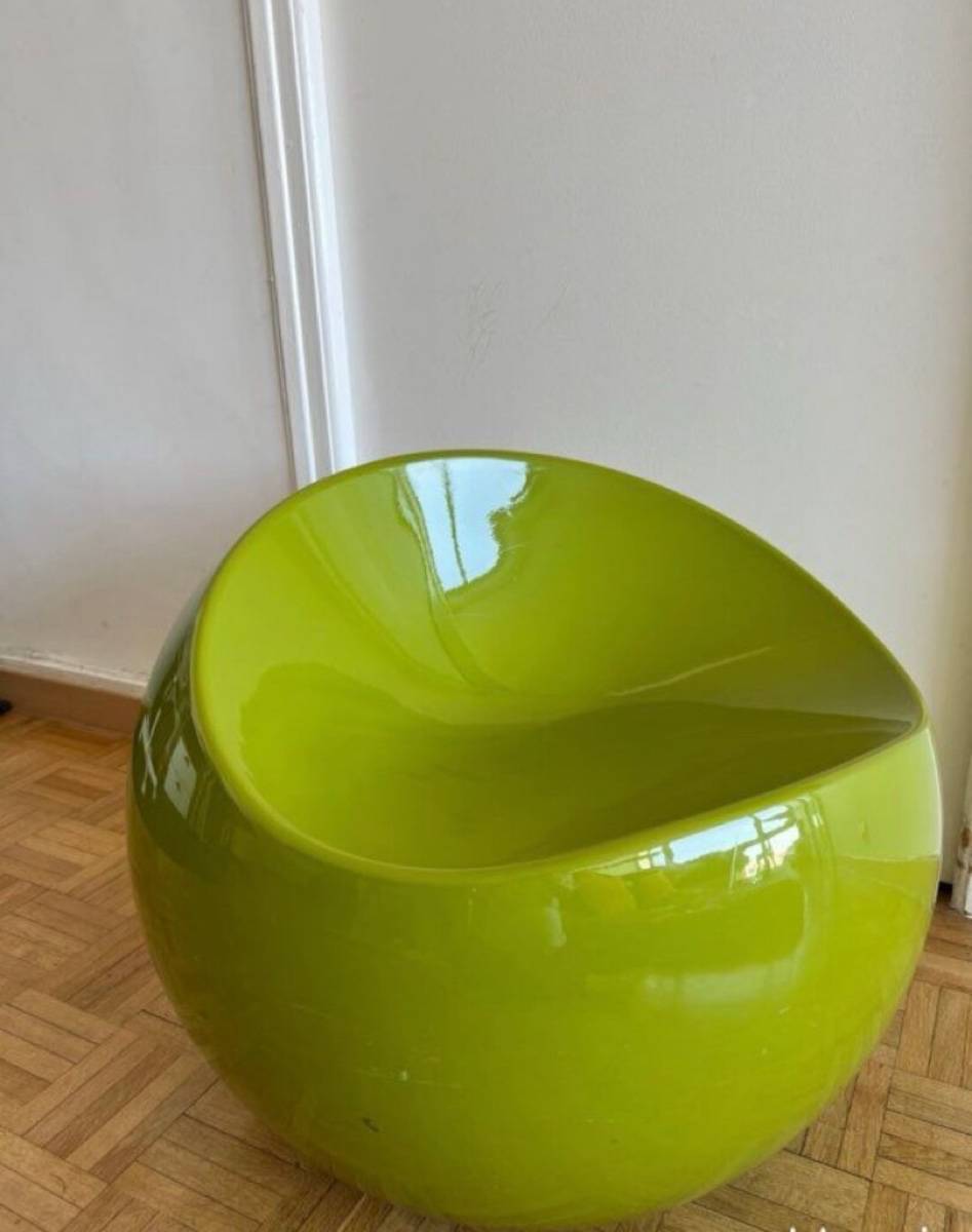 Finn Stone Ball Chair by XL Design Dupont