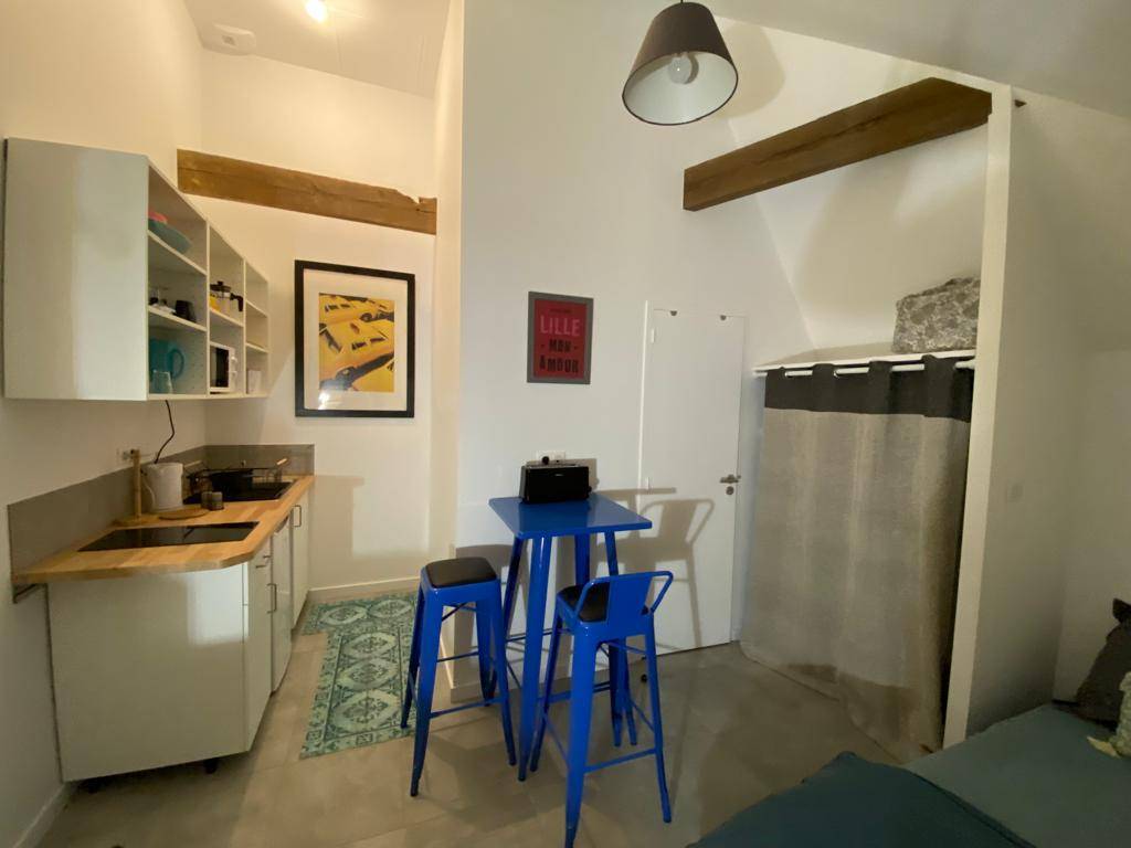Loue studio meublé 16m² à Angers / quartier Lafayette-Eblé