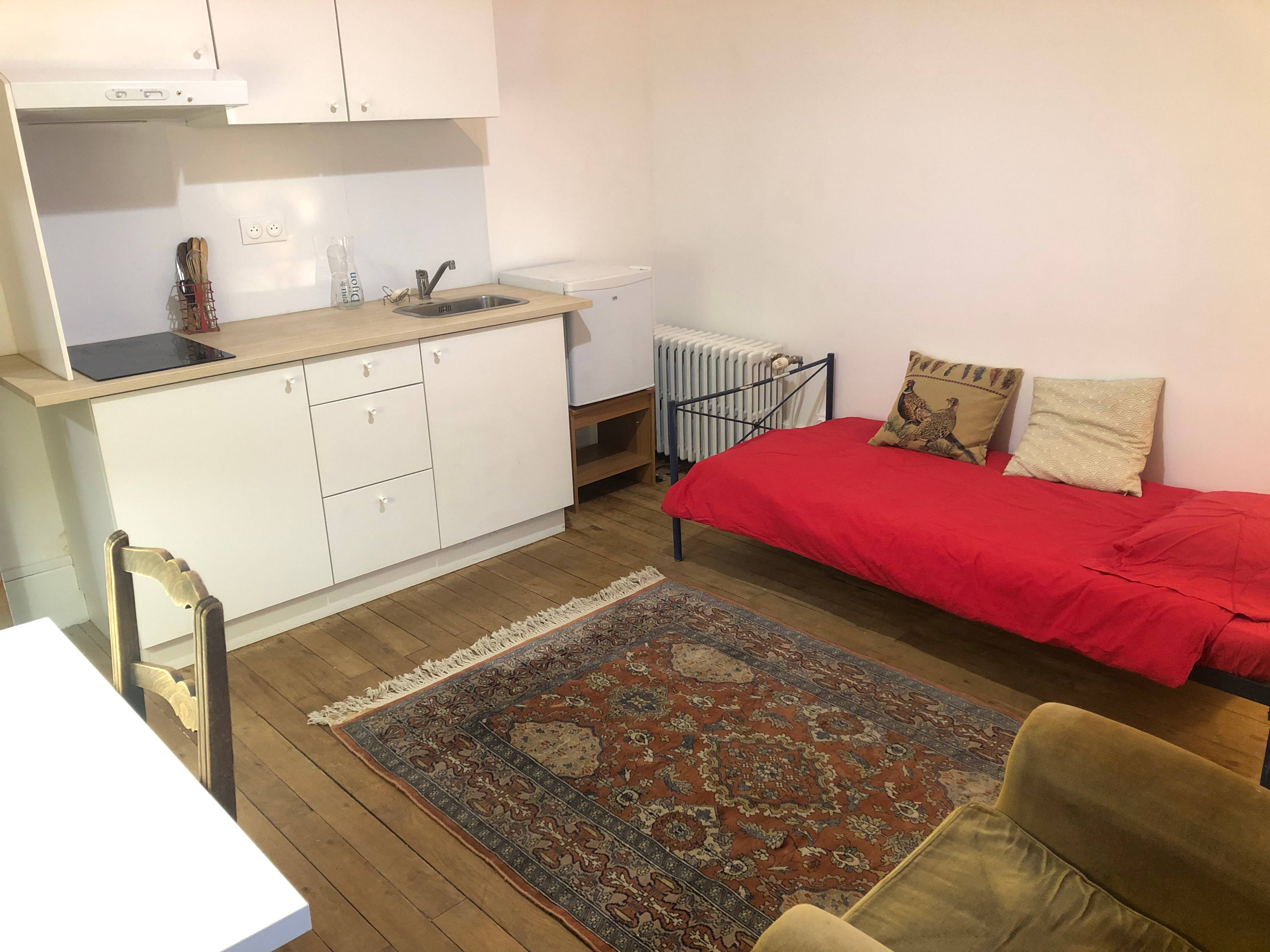 Dispo été 2025 - Loue Studio chez l’habitant - Dijon centre - 1 chambre, 20m²