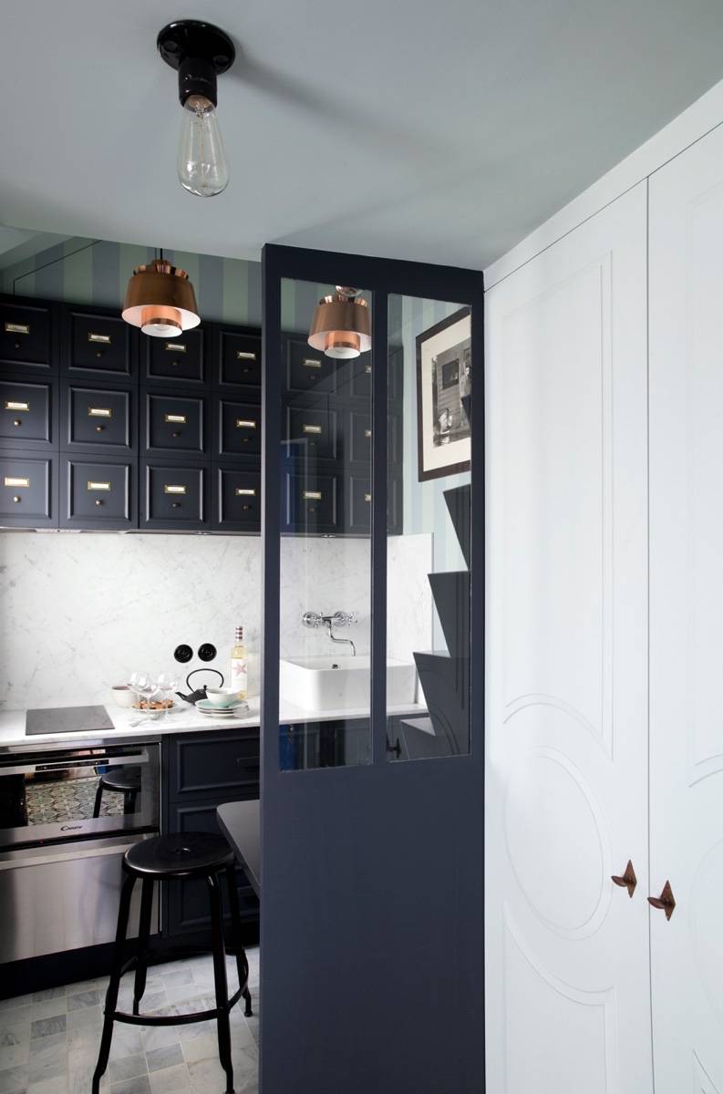 Loue studio meublé design 20m² Paris 4ème - Saint Paul