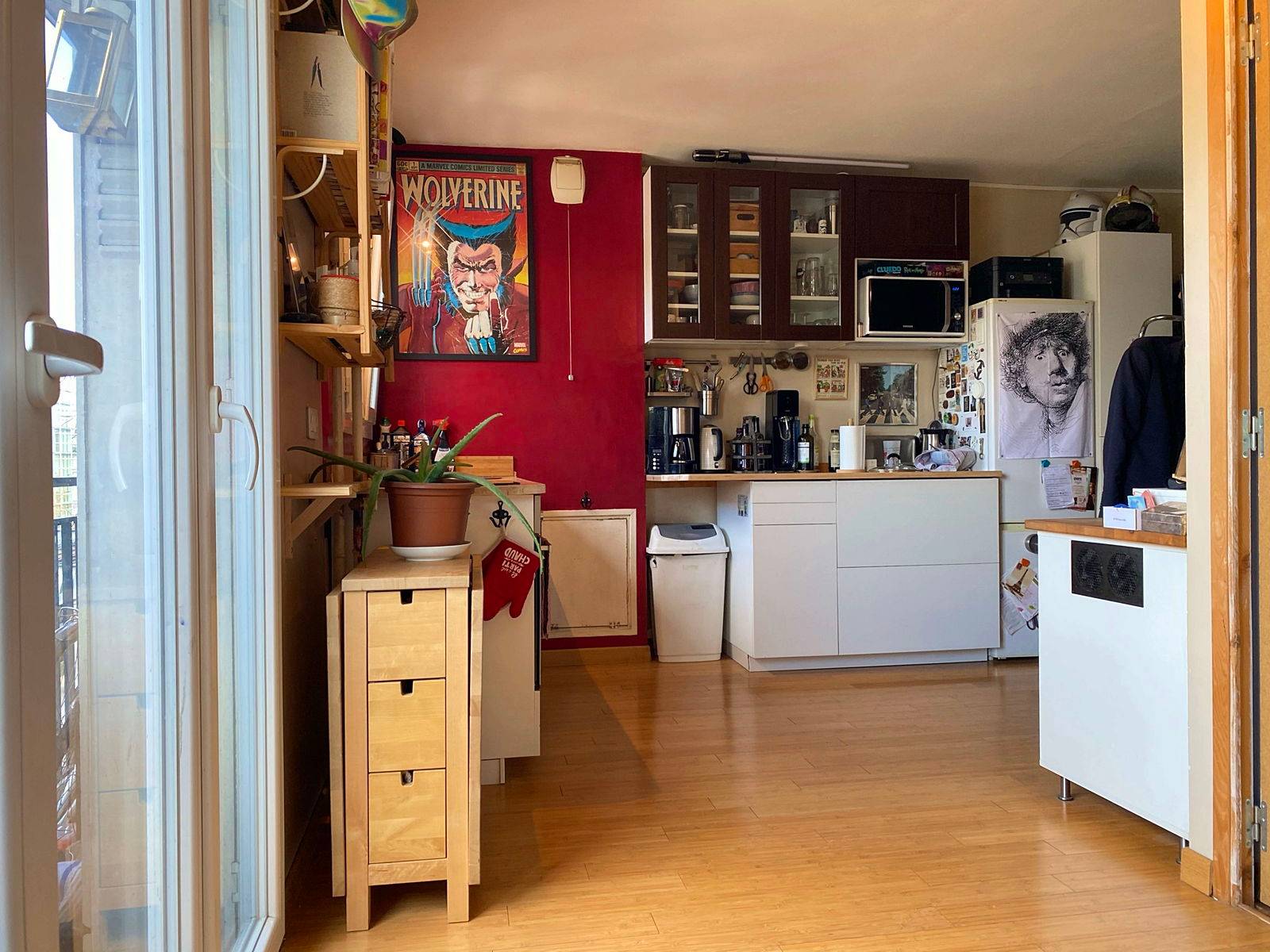 Loue Studio 33m² meublé, entièrement équipé & refait à neuf - 1 chambre - Paris 10ème
