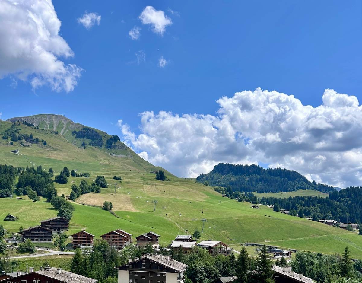 Loue appartement Grand-Bornand - 4 couchages - proche pistes - belle vue