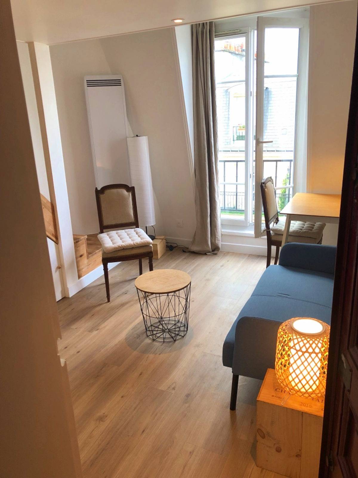 Loue studio meublé - Paris 18ème Lamarck - disponible 15 juin - 20m²