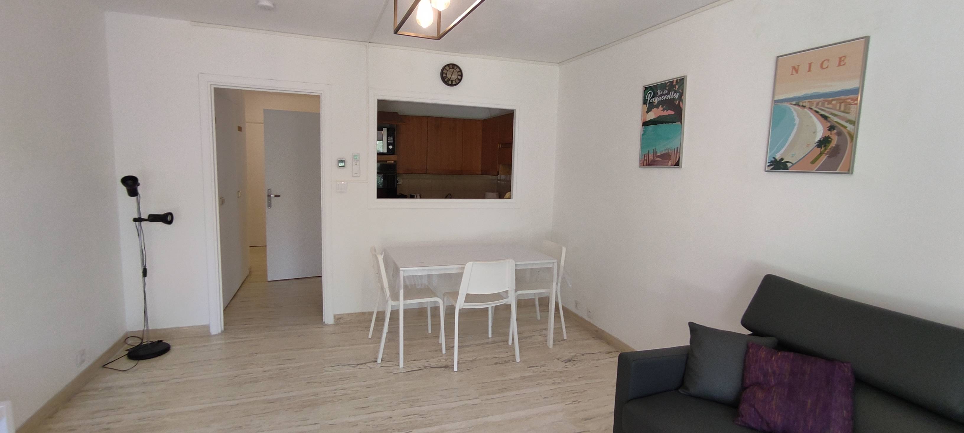 Loue appartement 39m² Nice - Studio meublé proche IUT (Bd Napoléon III)