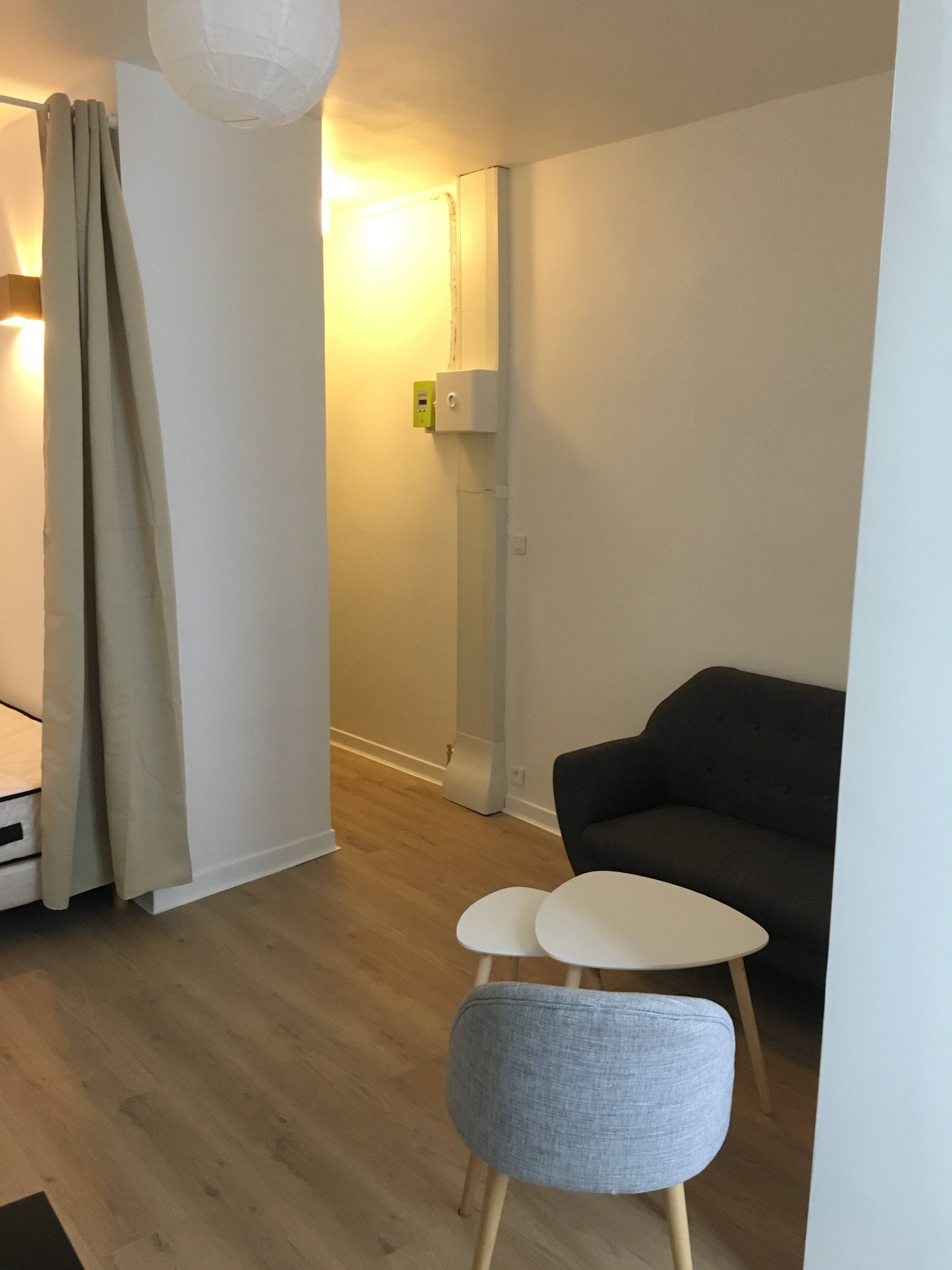 Loue studio 21m² meublé - Clichy (92)