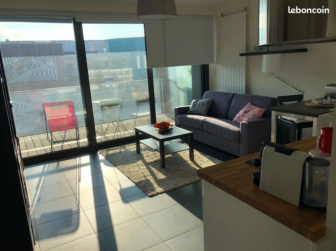 Loue Studio meublé avec terrasse Malraux Etoile Strasbourg - 29m²