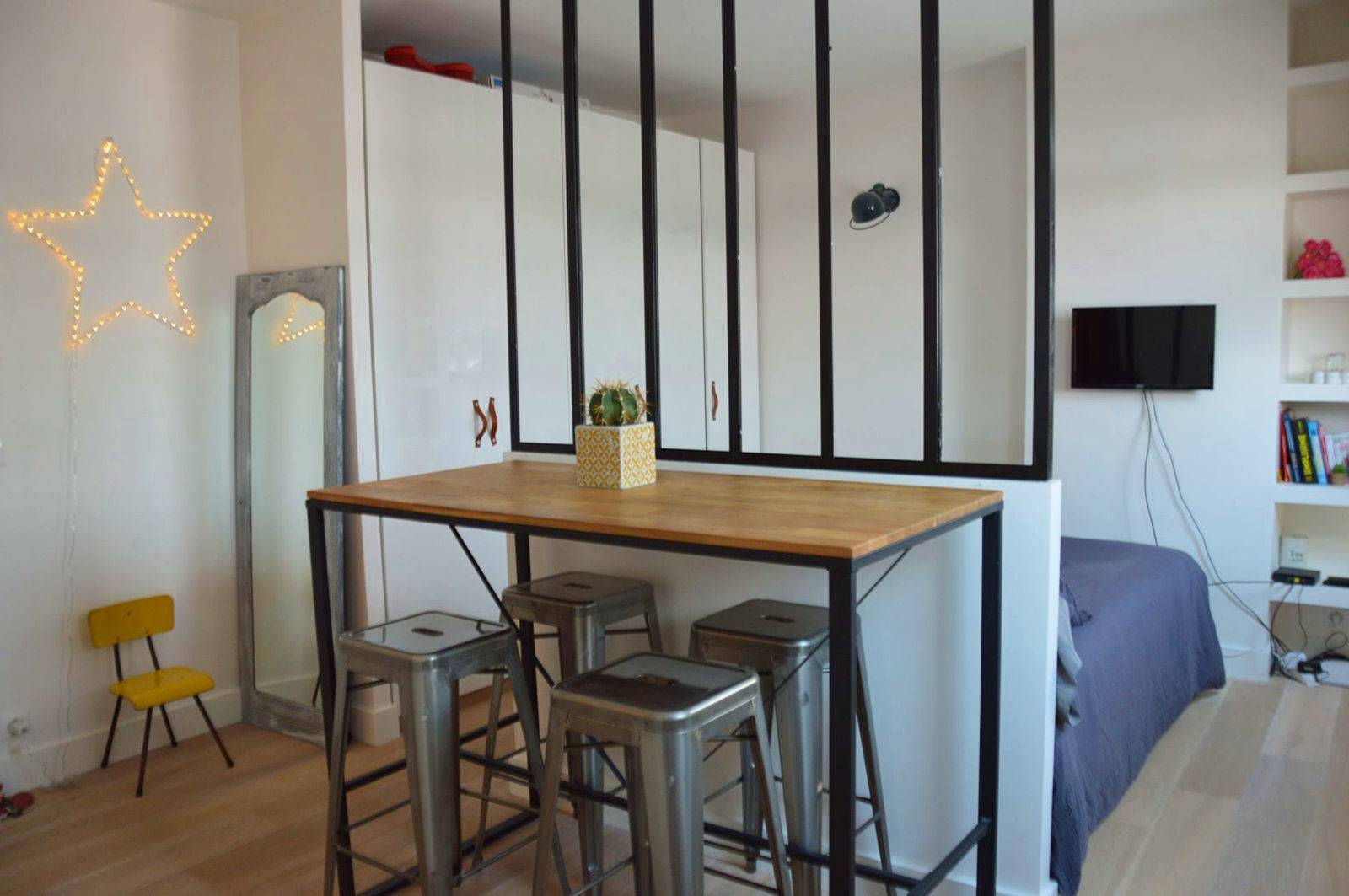 Loue studio rue de Prony, Paris 17ème - 27m²