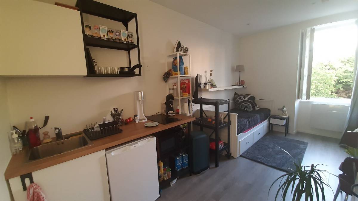 Loue Studio très bon état Nantes saint Donatien - 1 chambre, 18m²