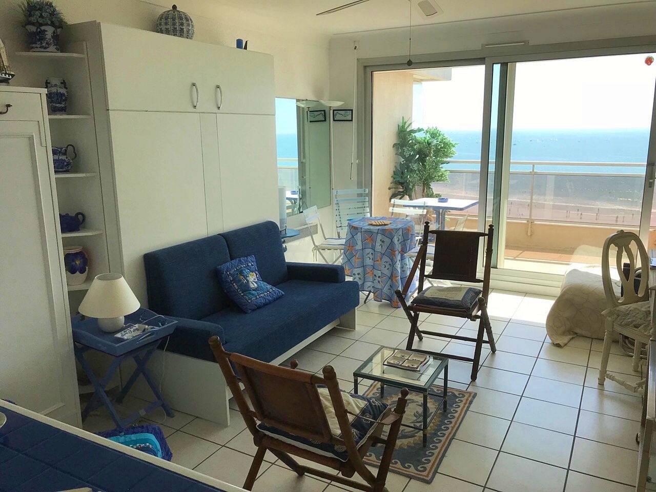 Loue studio sur la mer - 3 couchages - Remblai Les Sables-d’Olonne - 1 chambre