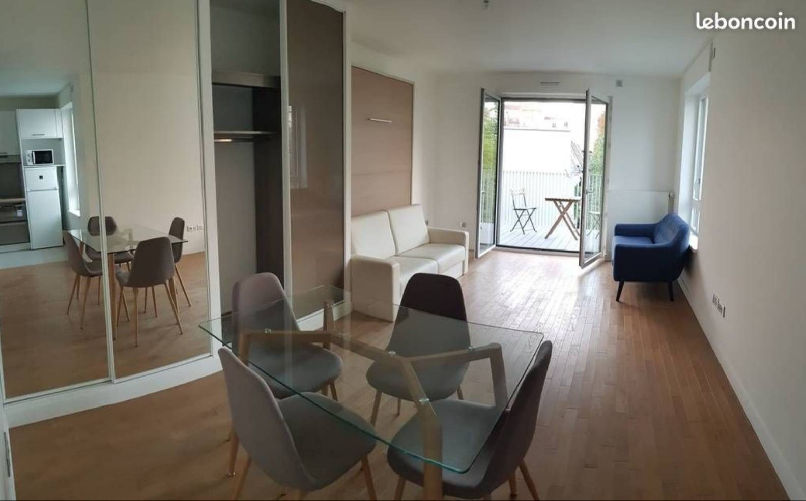 Loue studio spacieux et récent + Balcon + Parking - 37m² - Boulogne-Billancourt