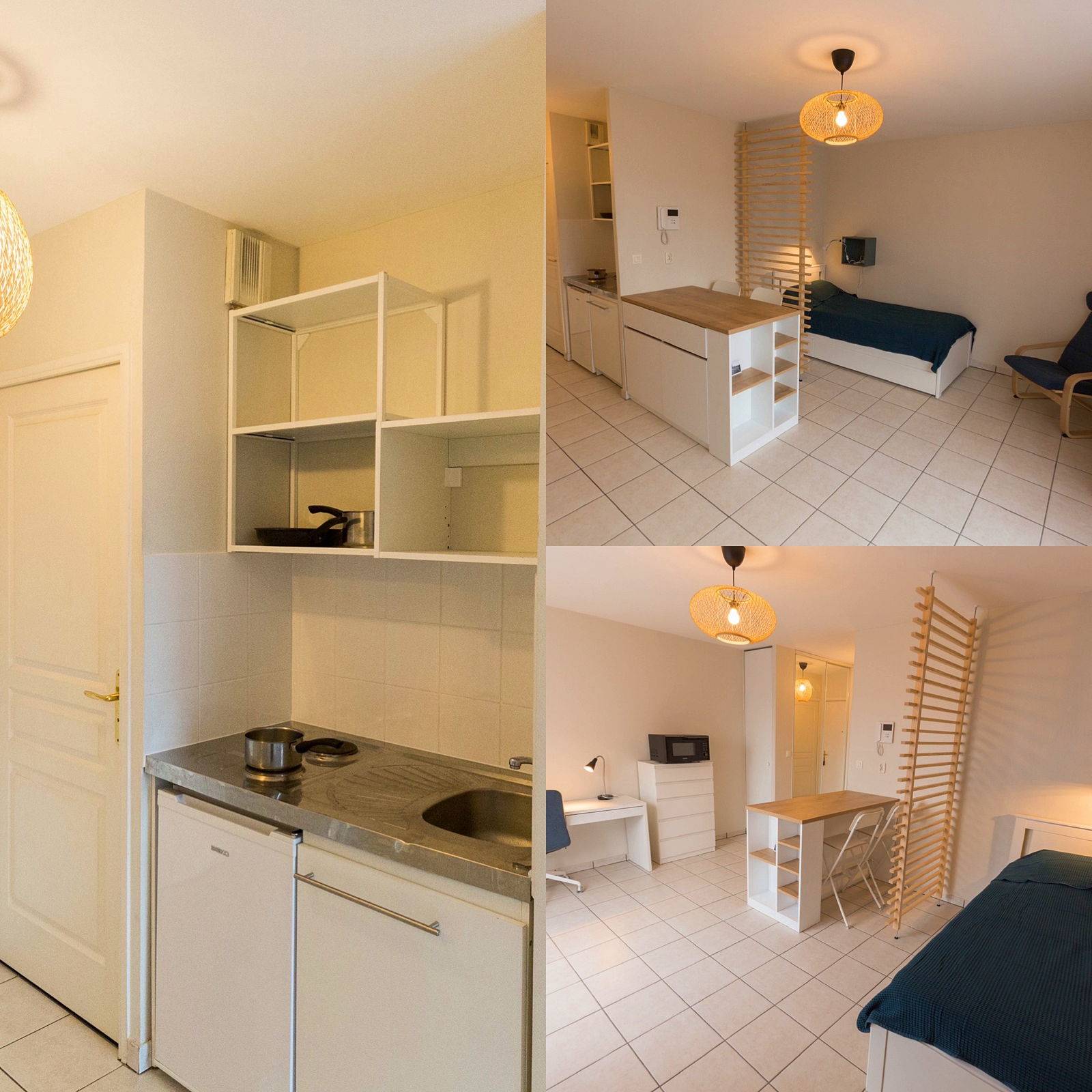 Loue studio 25m² Villeurbanne Gratte-ciel
