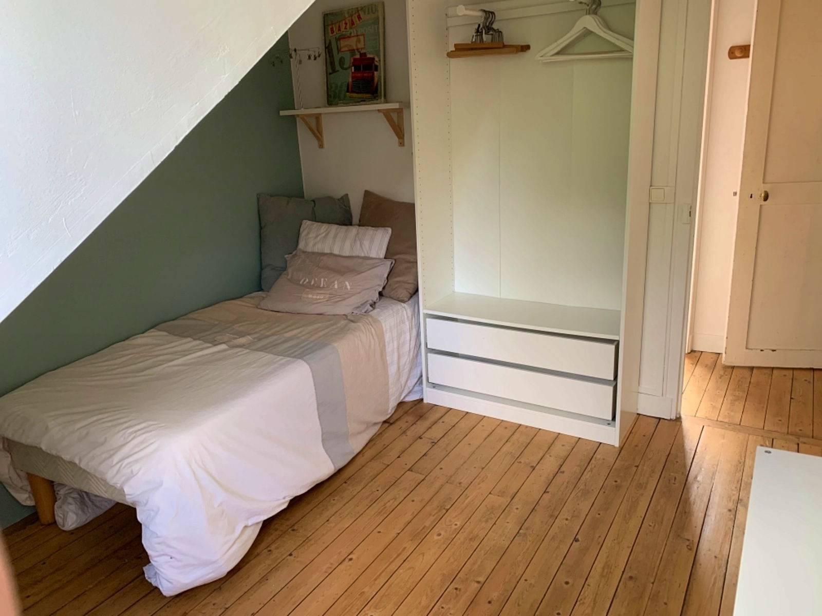 Loue studio meublé - 17m² - maison familiale