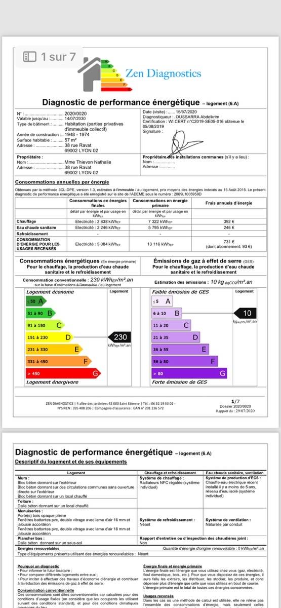 Une photo de l’annonce