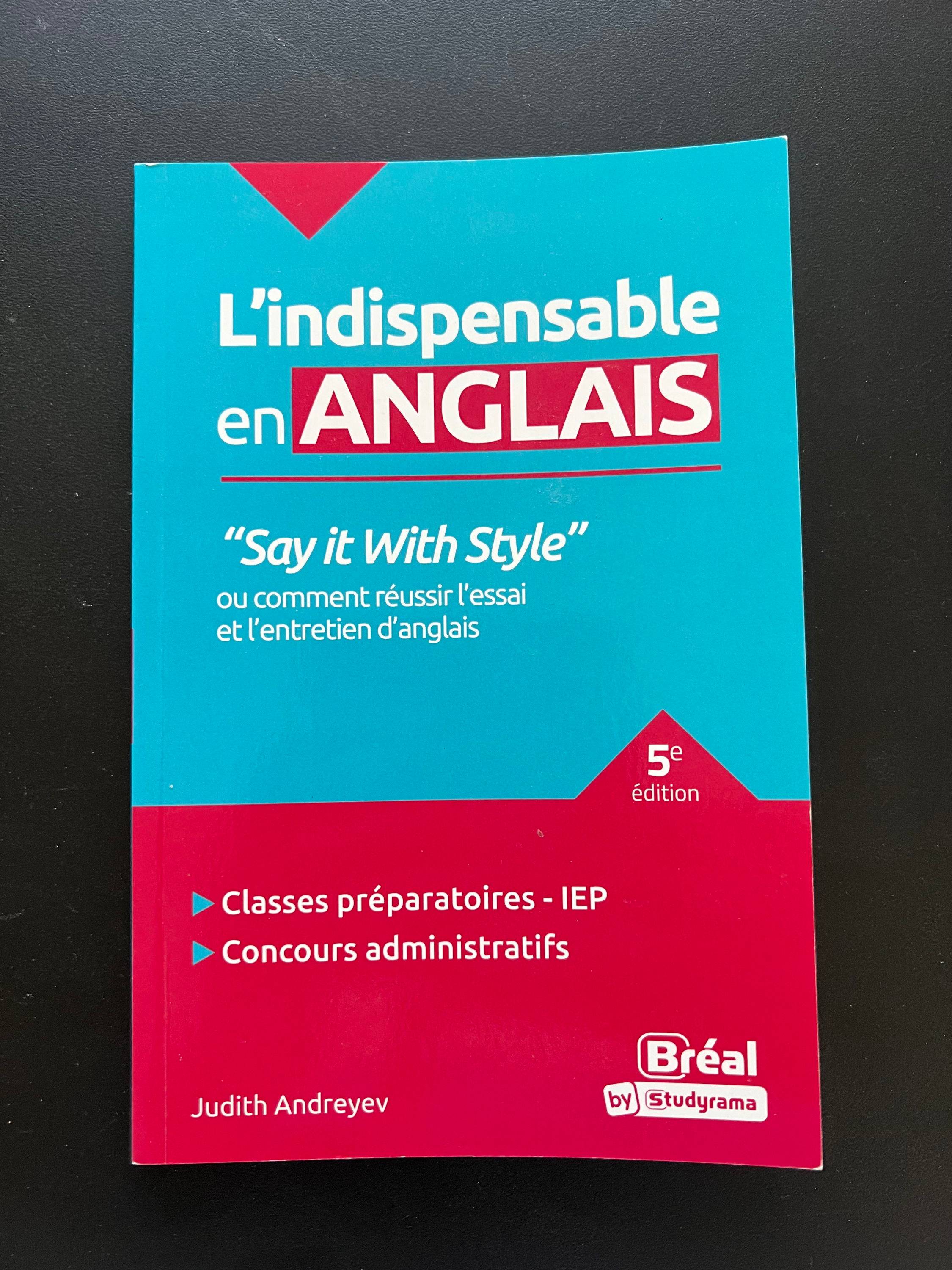 Say it with style : l’indispensable en anglais