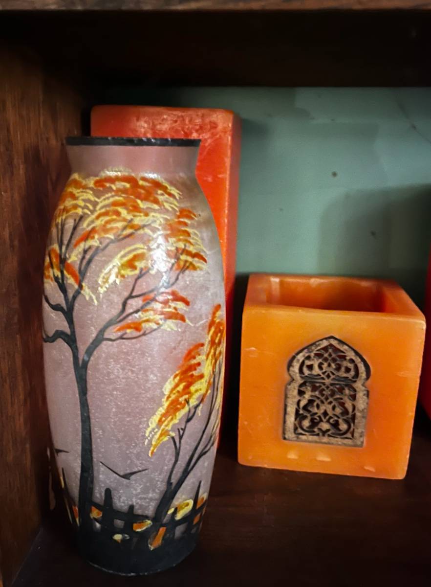 Vase dans le style Legras