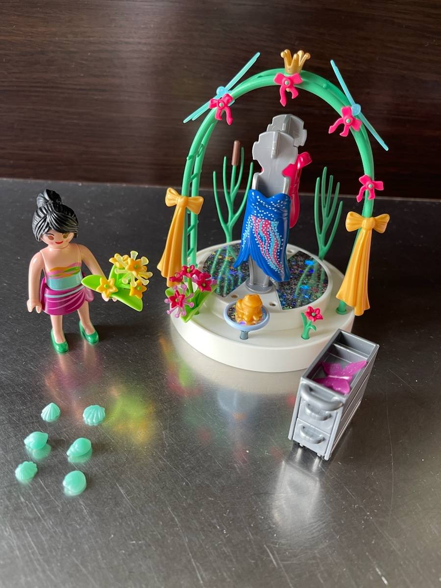 Vends styliste avec podium lumineux Playmobil