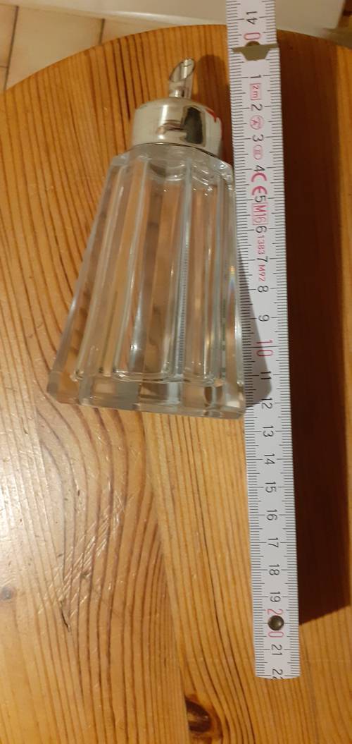 Vends sucrier doseur ancien en cristal