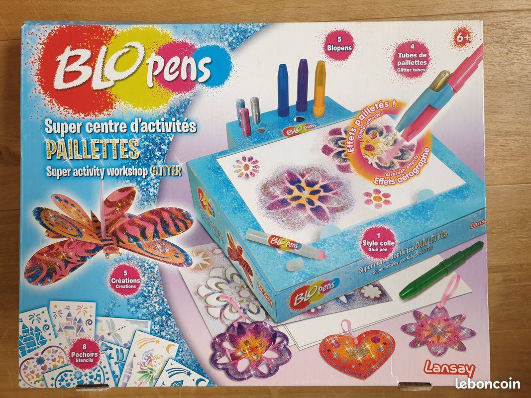 Vends centre d’activités Paillettes Blo Pens neuf