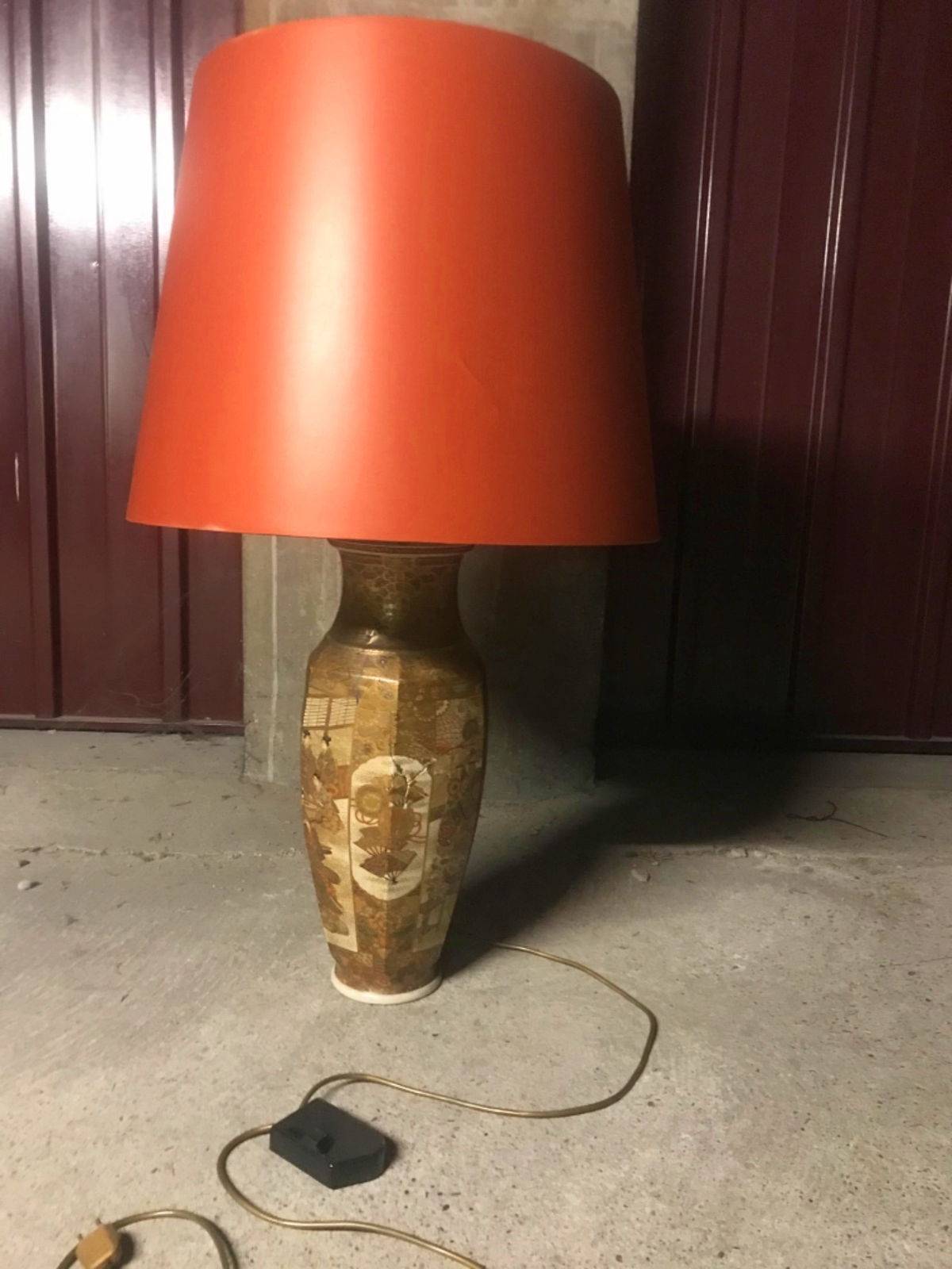 Superbe vase japonais satzuma XIXème