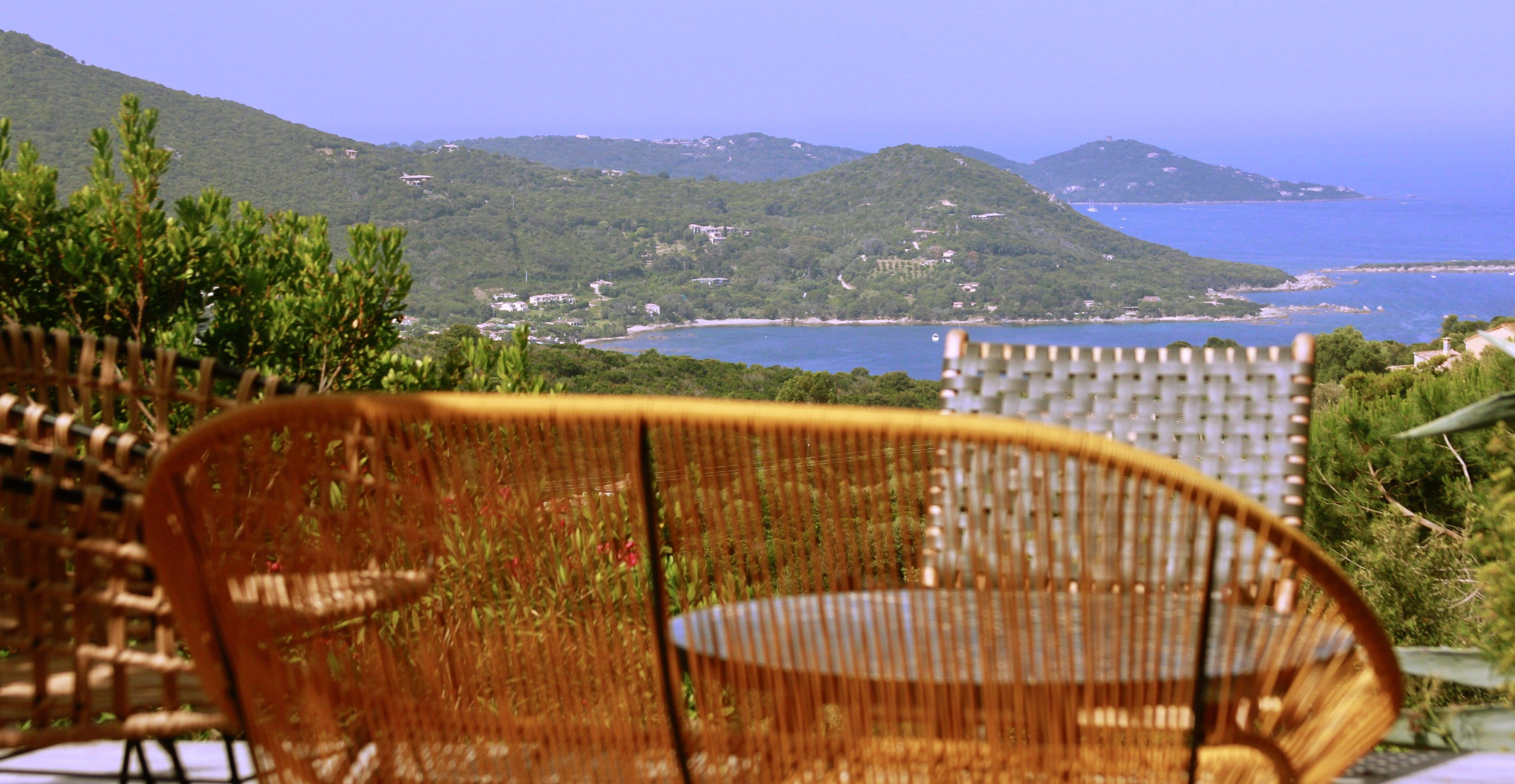 Loue villa vue mer avec piscine - 10 couchages - Pietrosella (20)