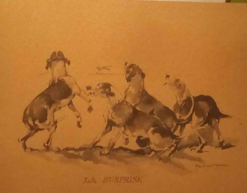 Vends aquarelle de Yvan Benoist-Gironière