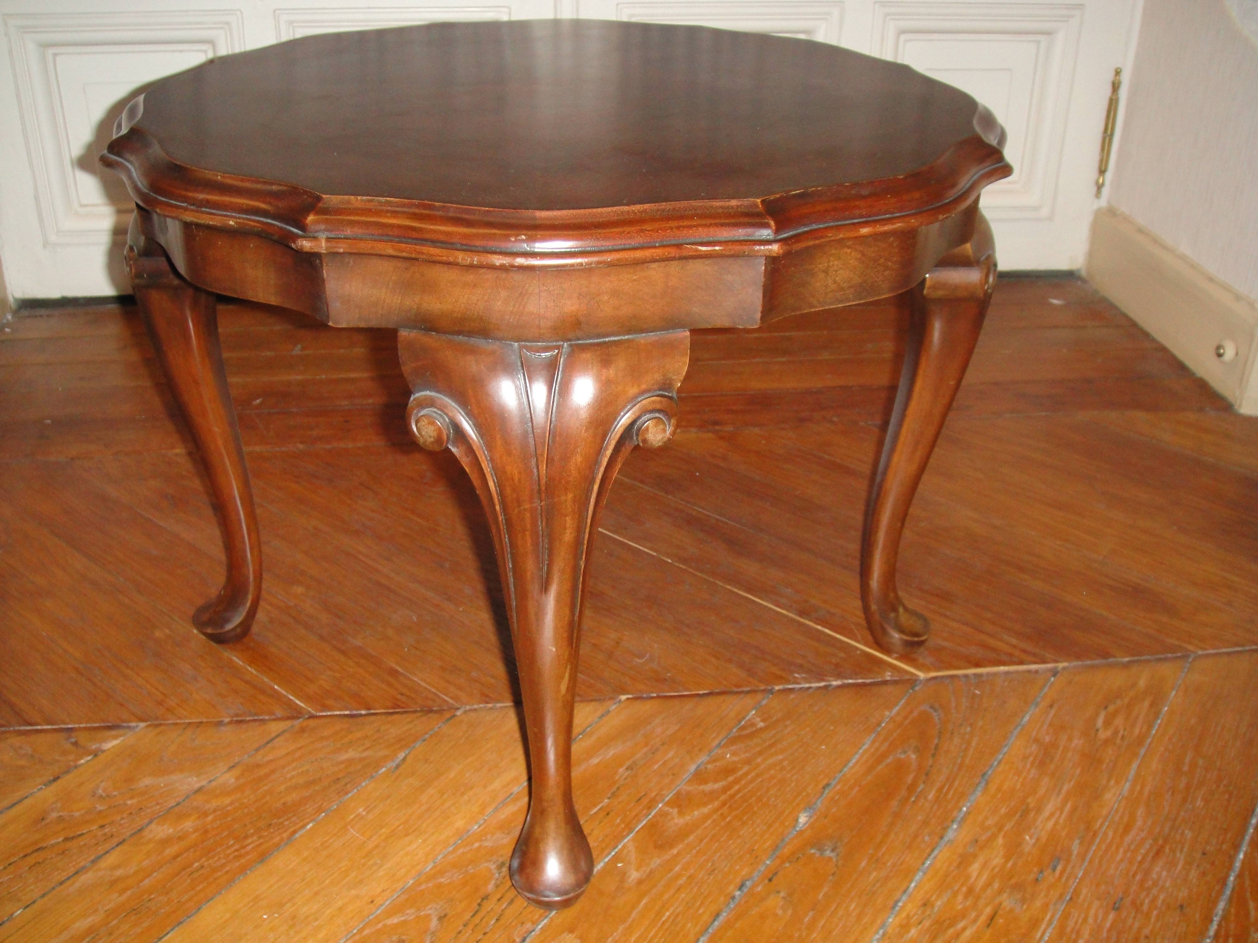 Table basse ronde