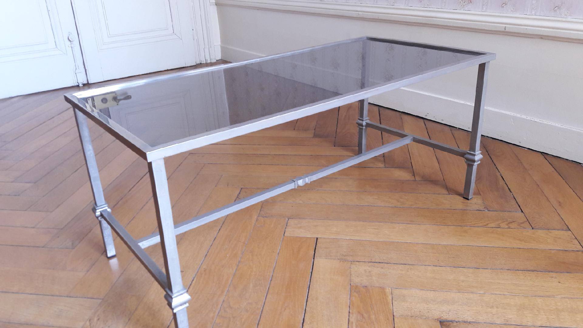 Table basse en verre Design - vintage 70