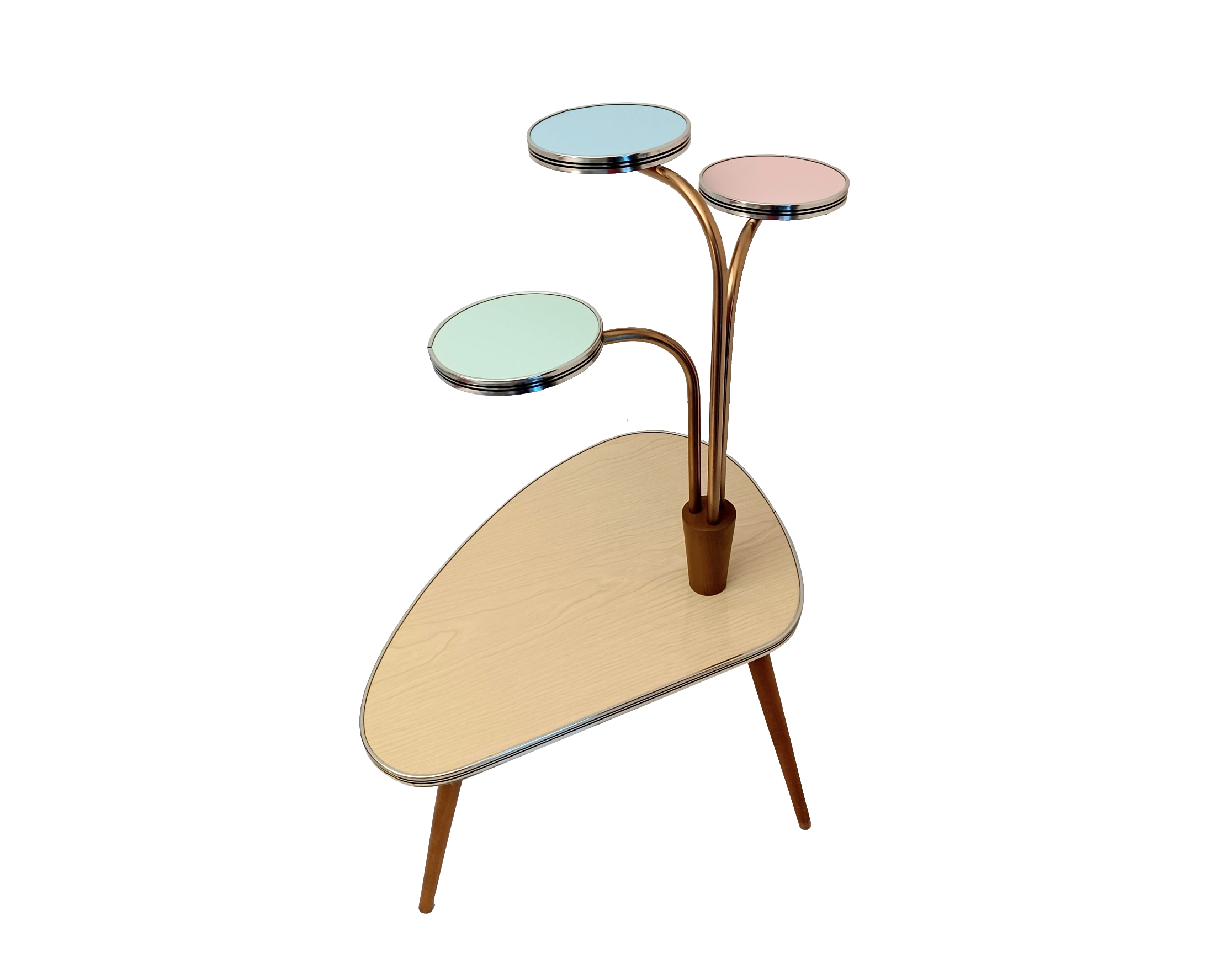 Table Basse Vintage • Jardinière • 1950