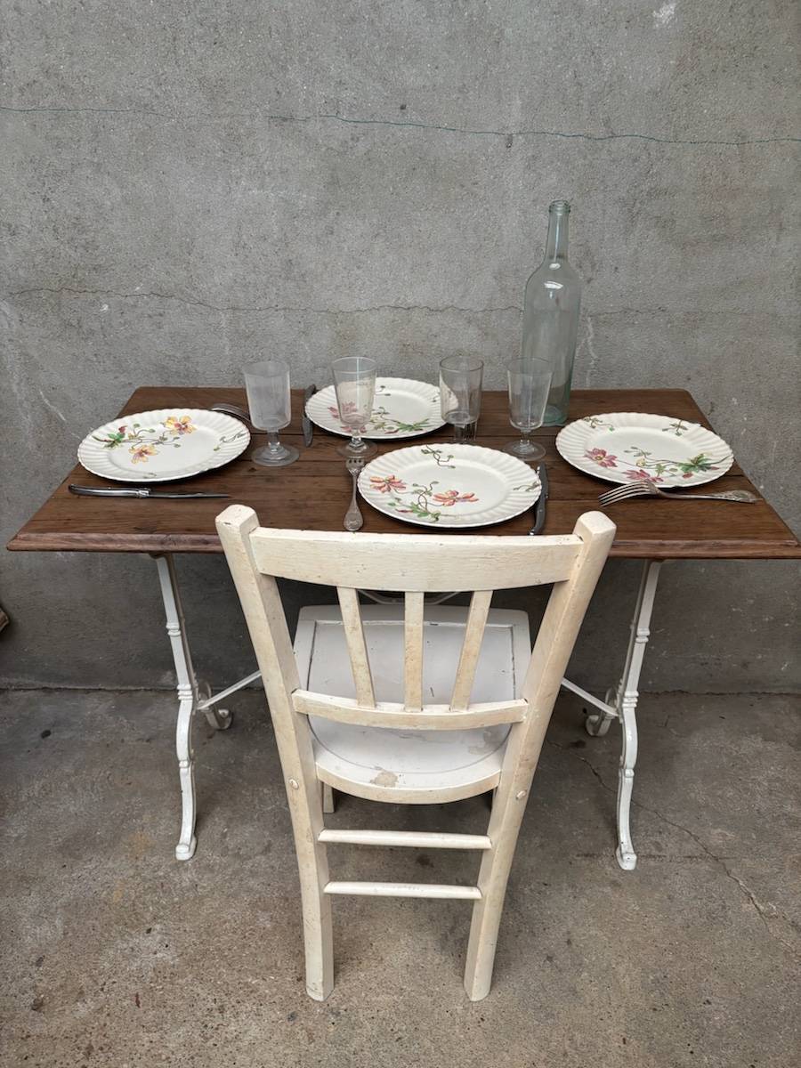 Table bistrot ancienne