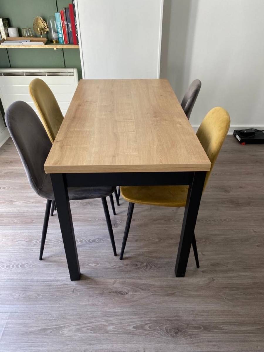 Table extensible Alinea Ambre sur Gens de Confiance