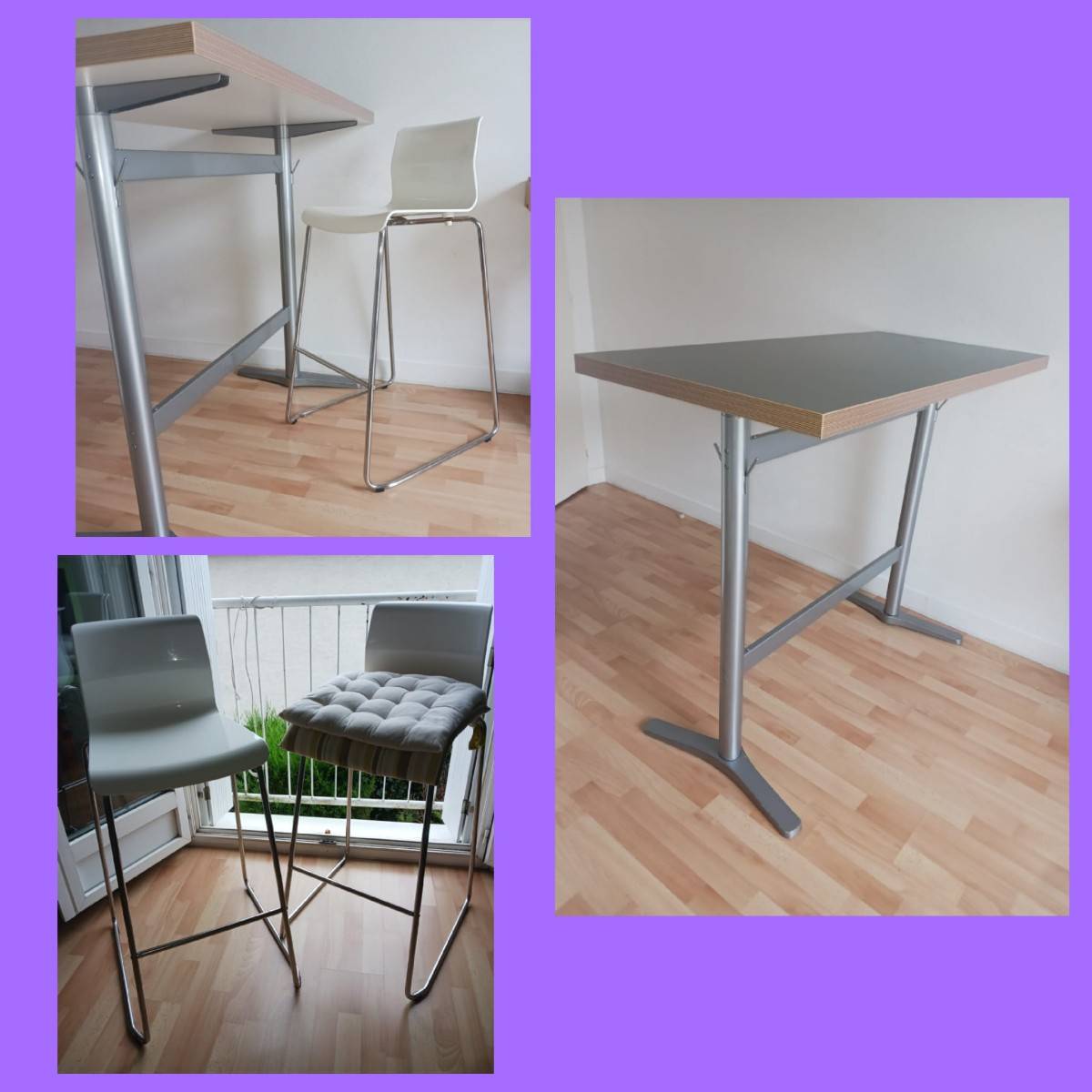 Vends table mange-debout