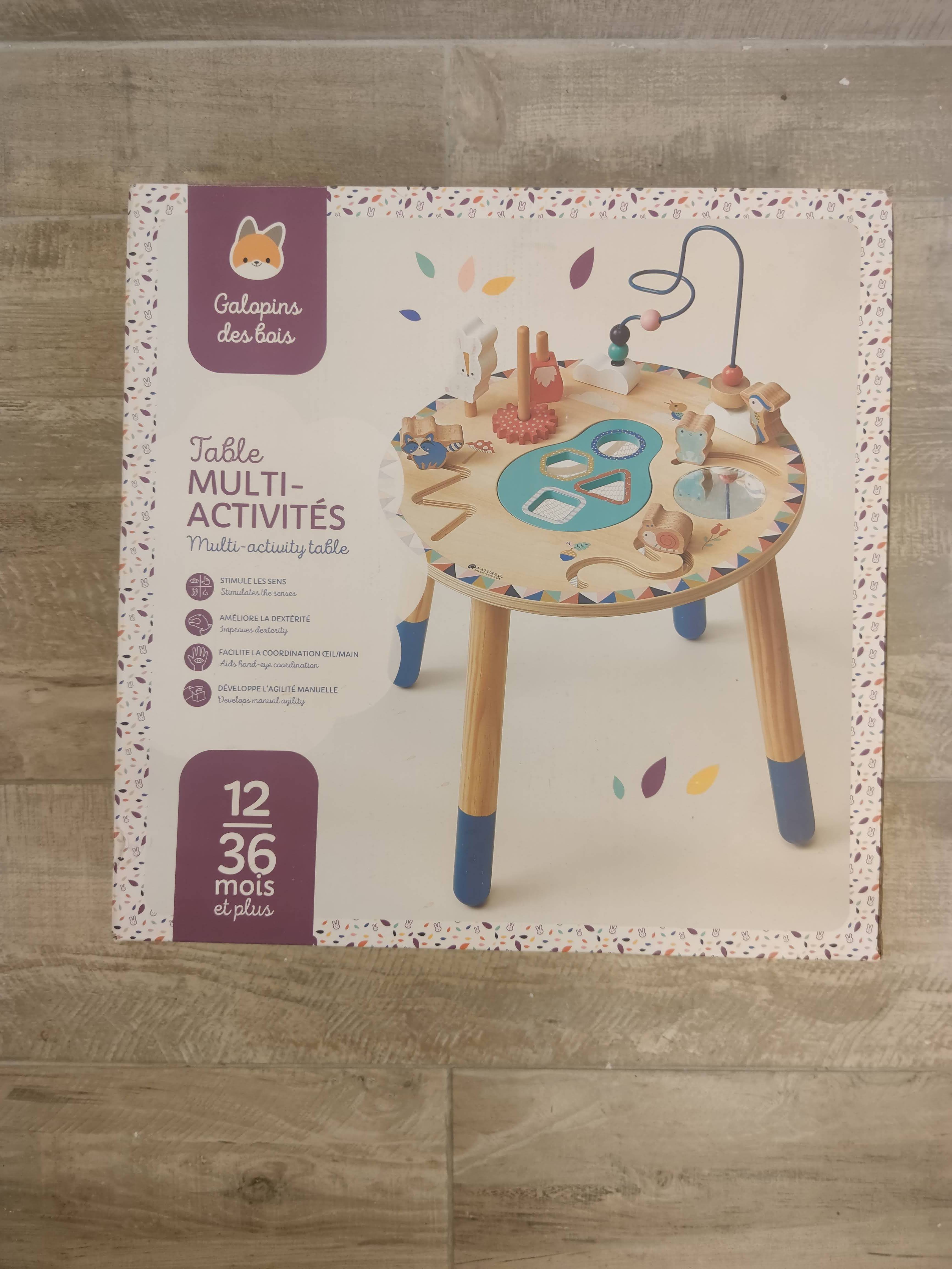 LA TABLE MULTI-ACTIVITÉS ULTIME POUR ENFANTS