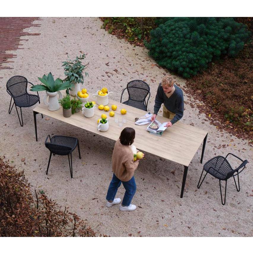 Table à manger carrée - Rallonge centrale | Manguier Herods