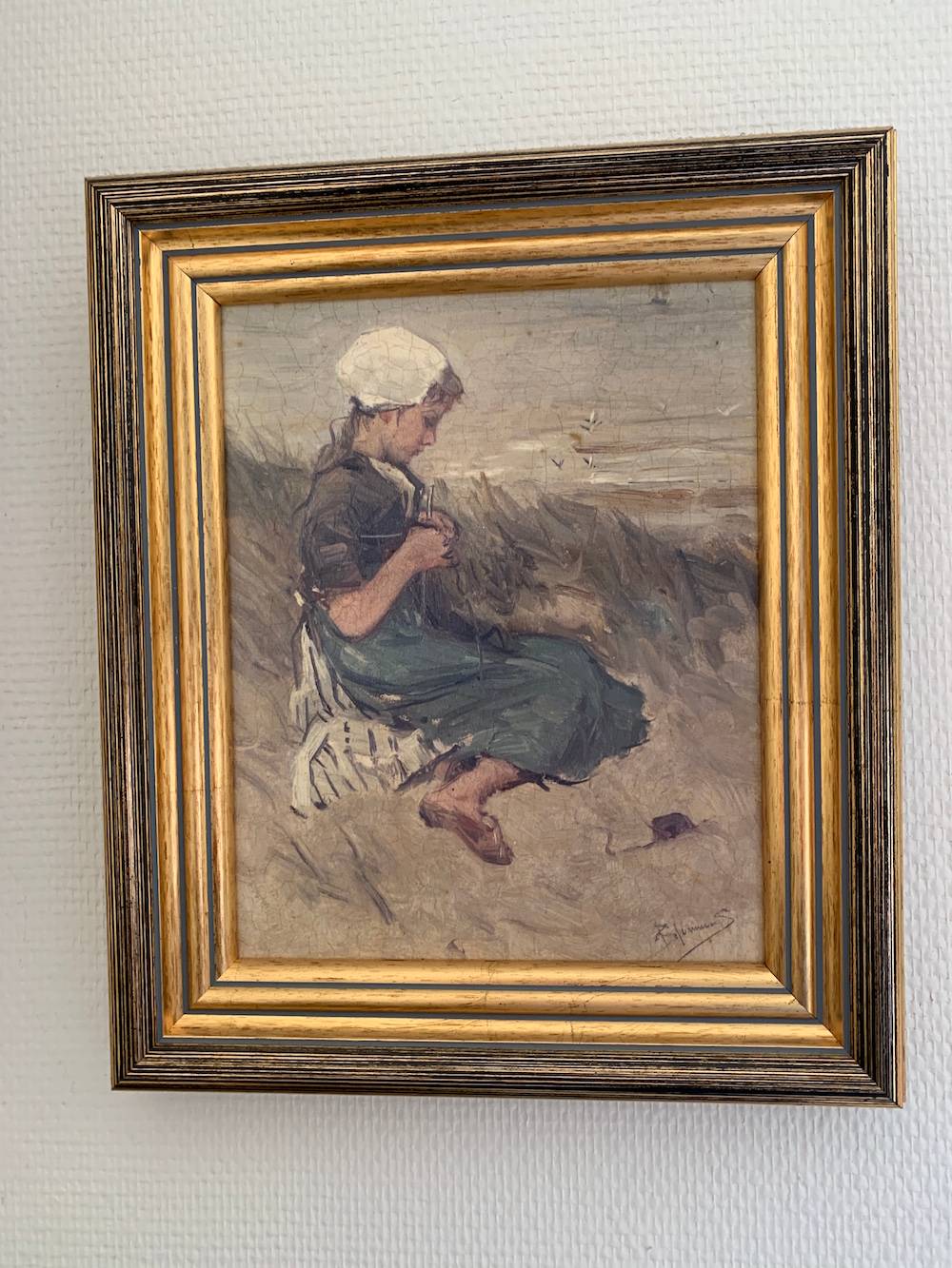 Très joli tableau Bernardus Johannes (Bernard) Blommers