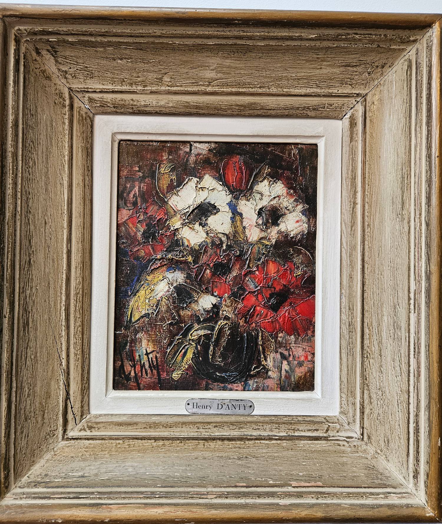 Bouquet de fleurs - Tableau d’Hendi D’Anty