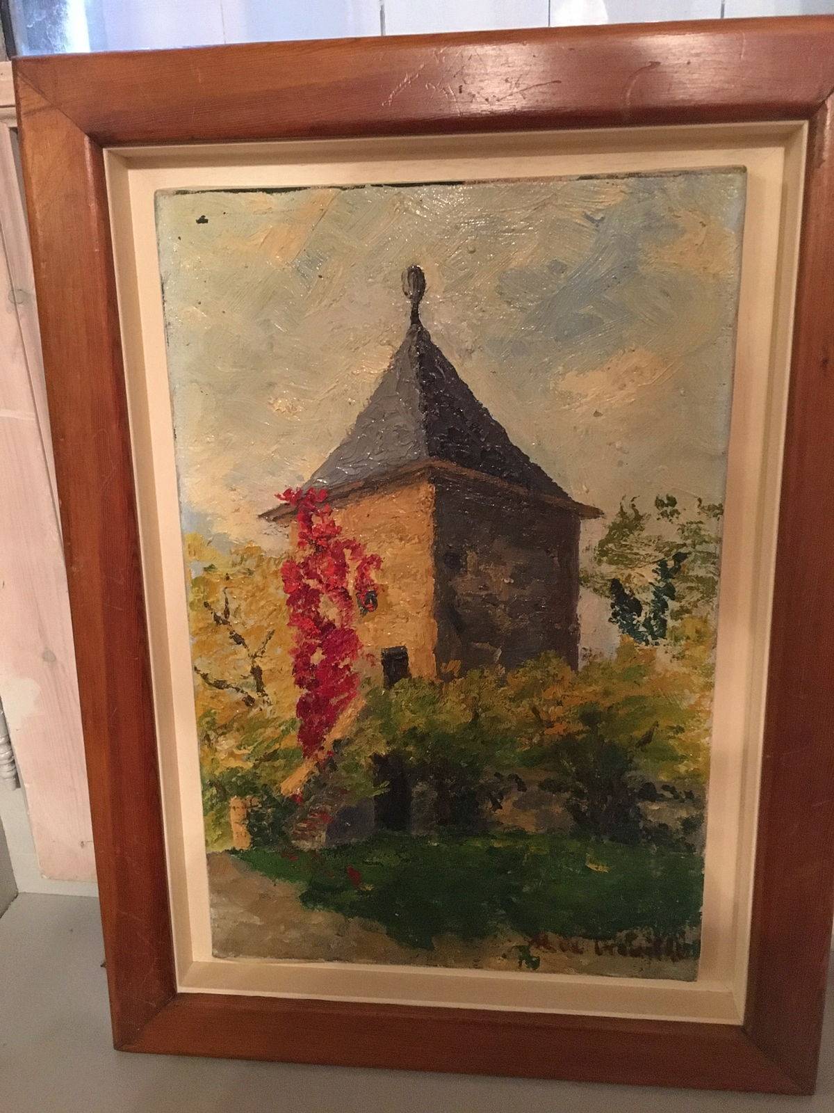 Tableau huile sur toile