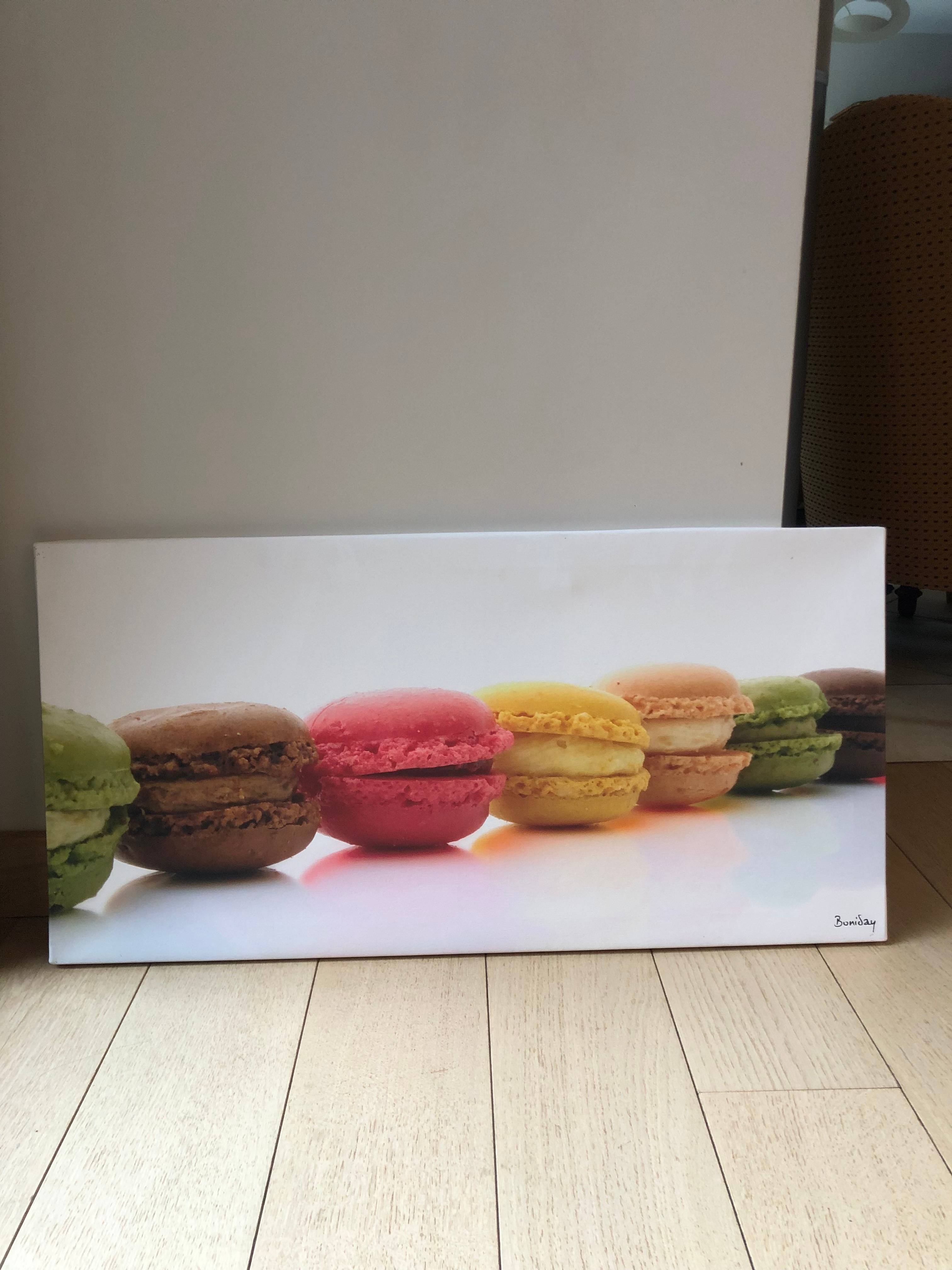 Tableau macarons