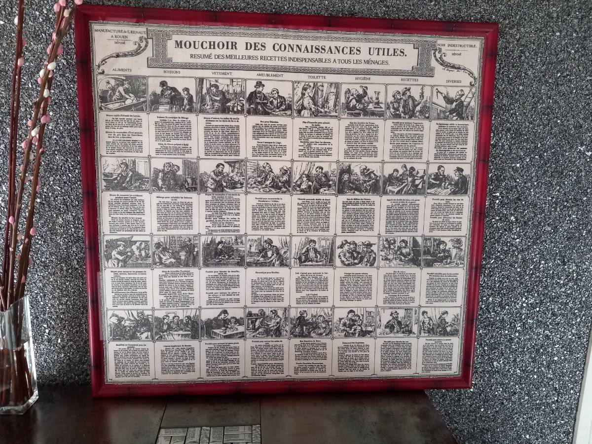 Vends mouchoir de collection