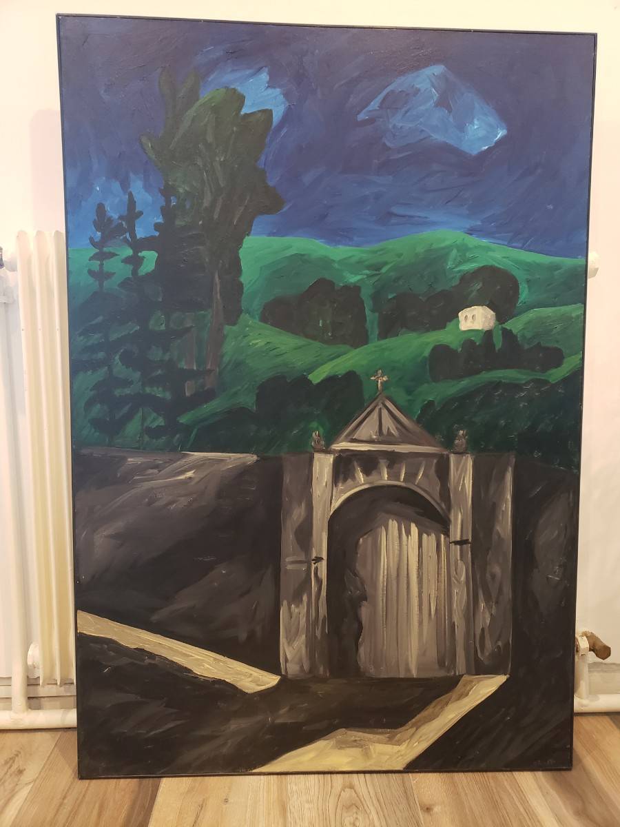 Vends tableau art contemporain