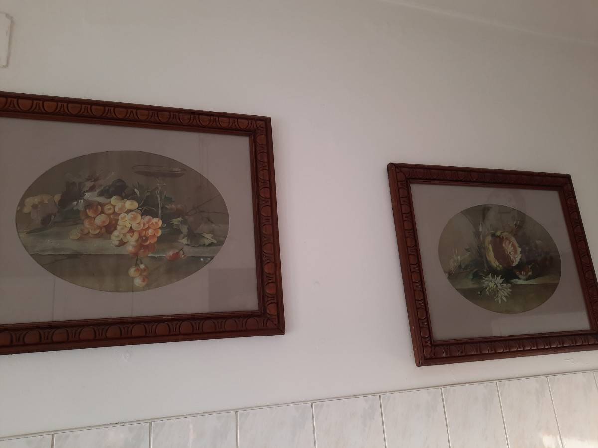2 tableaux anciens en bois