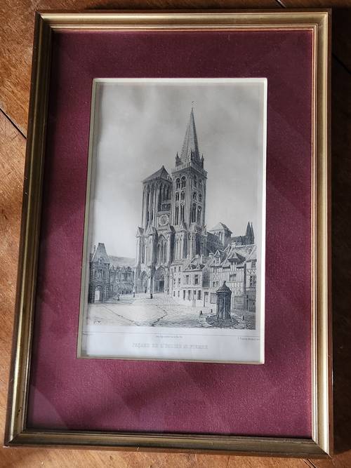 3 tableaux "Cathédrale de Lisieux"