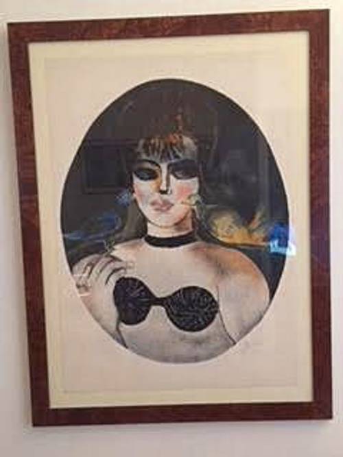 Vends deux lithographies signées, une de Renato Guttuso, l’autre de Gentilini, deux artistes italiens du XXème siècle