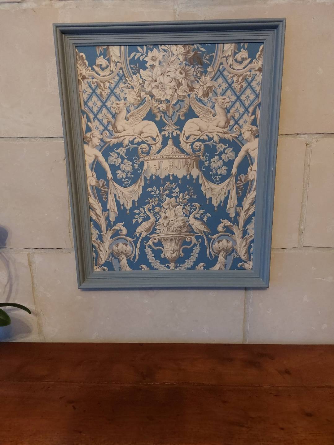 Tableaux en tissus anciens